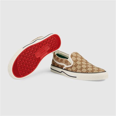 mens cheap gucci sneakers|men's gucci slip on sneakers.